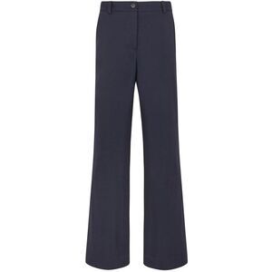 PAROSH Wide-Leg Tailored Trousers Women BLUE Pants